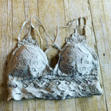 Scalloped Lace Bralette