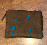 Cowhide clutches