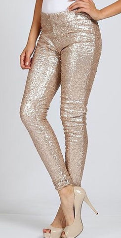 London sequin pants