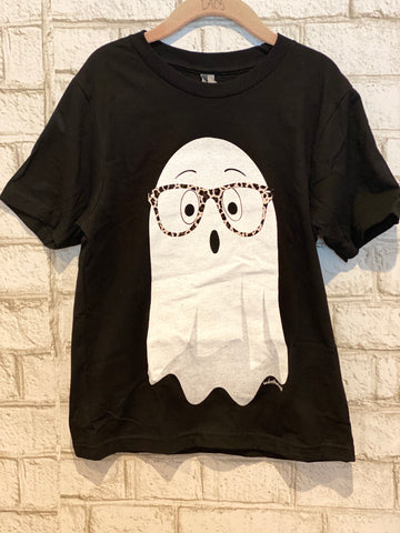 Ghost with Leopard Glasses Kids