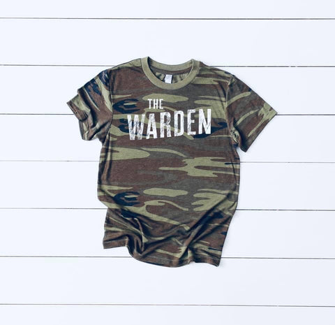 The Warden kids tee